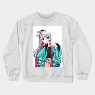 Cute samurai Crewneck Sweatshirt